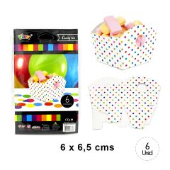 CAJA CHICA ABIE. DULCES FOR. POLKA COLORES/480