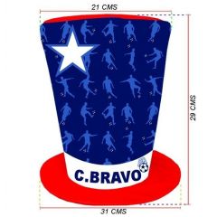 GORRO CHILE C. BRAVO/60